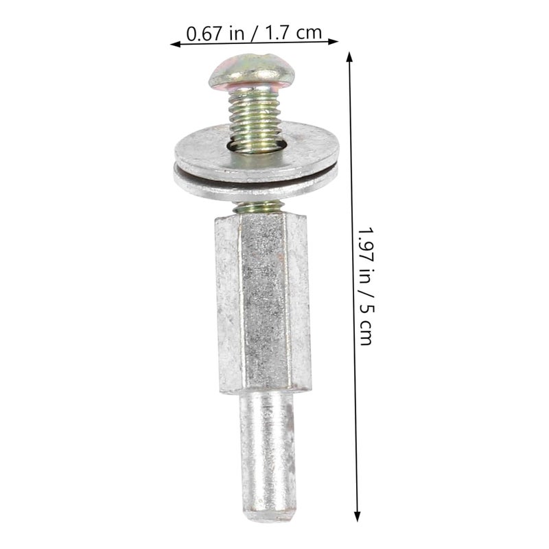 Balacoo 6mm Drill Arbor Adapter Buffing Wheel Connecting Rod Grinder Mandrel Extender - Image 2